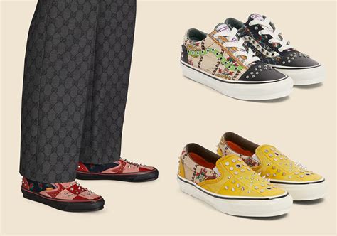 vans gucci sneakers|vans shoes collaborations.